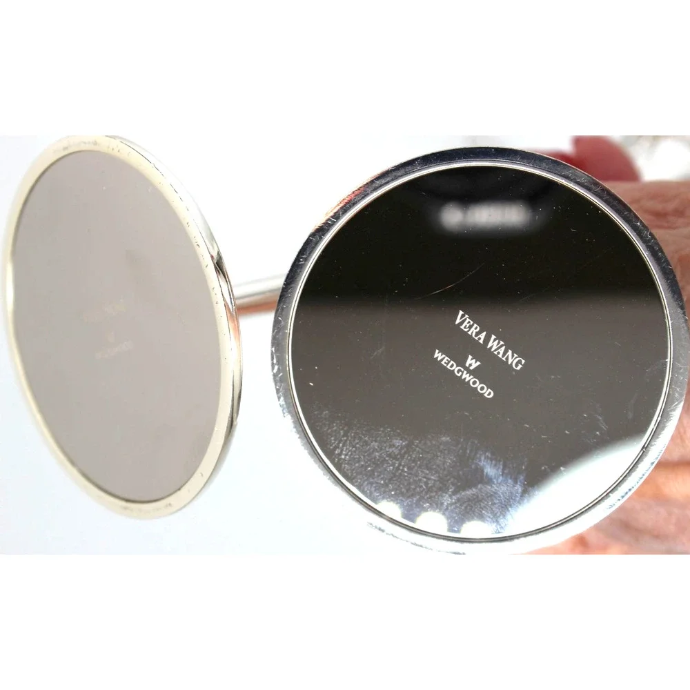 Wedding Anniversary Vera Wang Love Knots Champaign Flutes Bow Silvertone In Box
